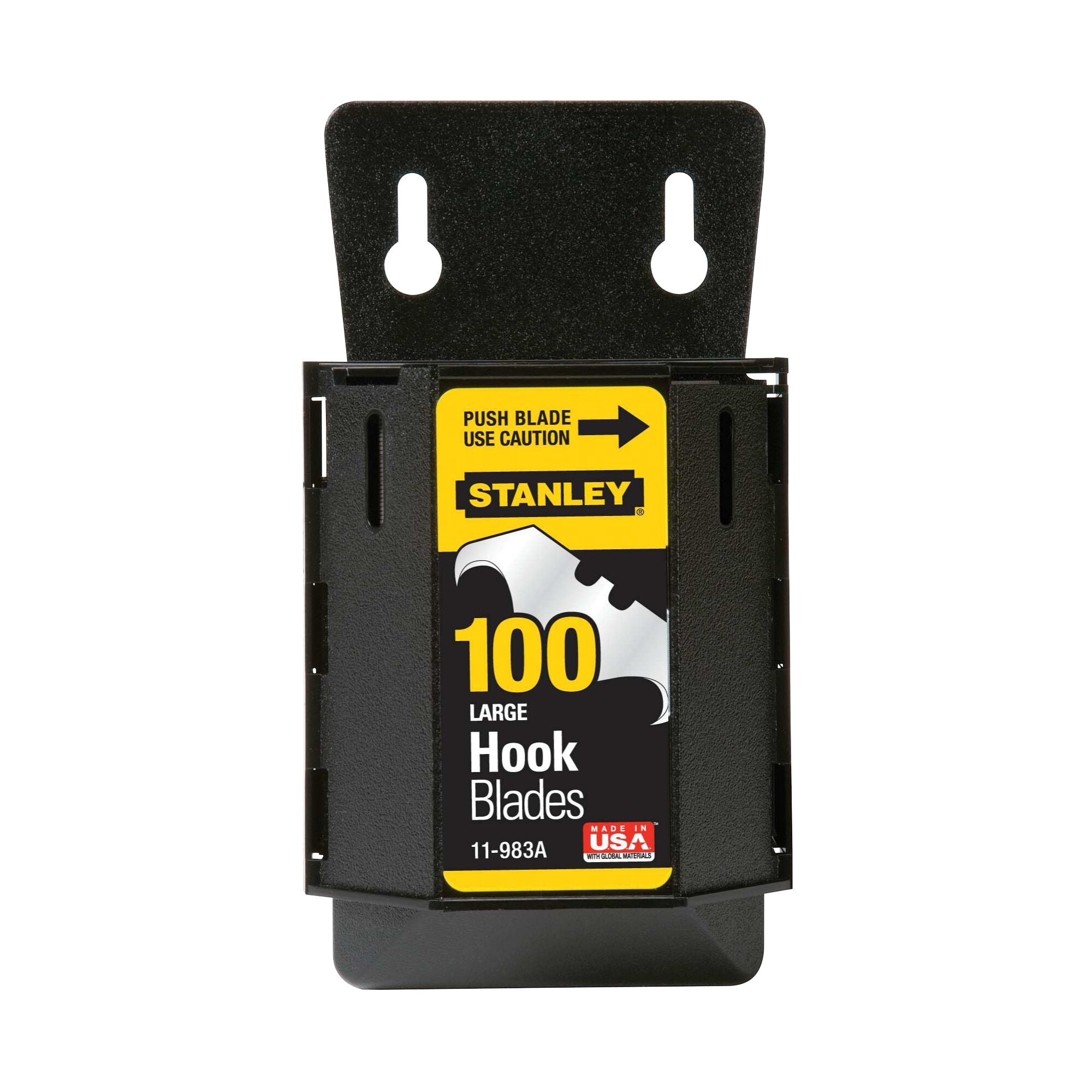 STANLEY Large Hook Blades With Dispenser – 100 Pack | SBD Affinity